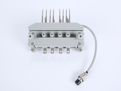 HH102B單相-PC-國網(wǎng)、南網(wǎng)下出線(xiàn)表座帶輔助端子（105、125MM-孔距，M8螺桿）